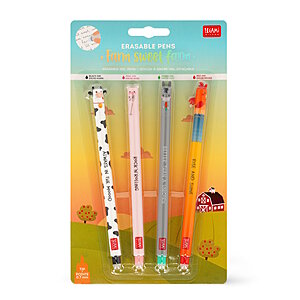Legami löschbare Gel Stifte Farm sweet farm 4tlg. Set